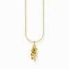 Best Sale Chaîne à breloque rose, dorée Femme Chaînes & Colliers