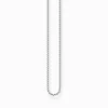 Clearance Chaîne au design vénitien, argent Épaisseur 1,00 mm (0,04 Inch) Femme Chaînes & Colliers
