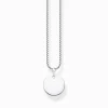 Best Sale Chaîne avec médaille argent Femme Chaînes & Colliers