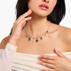Clearance Chaîne avec pendentifs True Romance en argent Femme Chaînes & Colliers|Argent 925