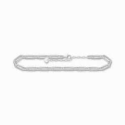 Cheap Chaîne de cheville liens argent Femme Chaînes De Cheville