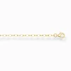 Best Sale Chaîne d'extension classique Placage Or 18 Carats - Argent 925