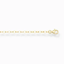 Best Sale Chaîne d'extension classique Placage Or 18 Carats - Argent 925