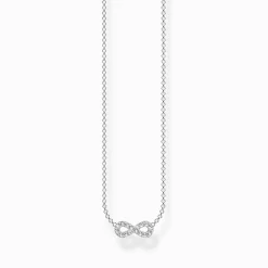 Cheap Chaîne Infinity argent Femme Chaînes & Colliers