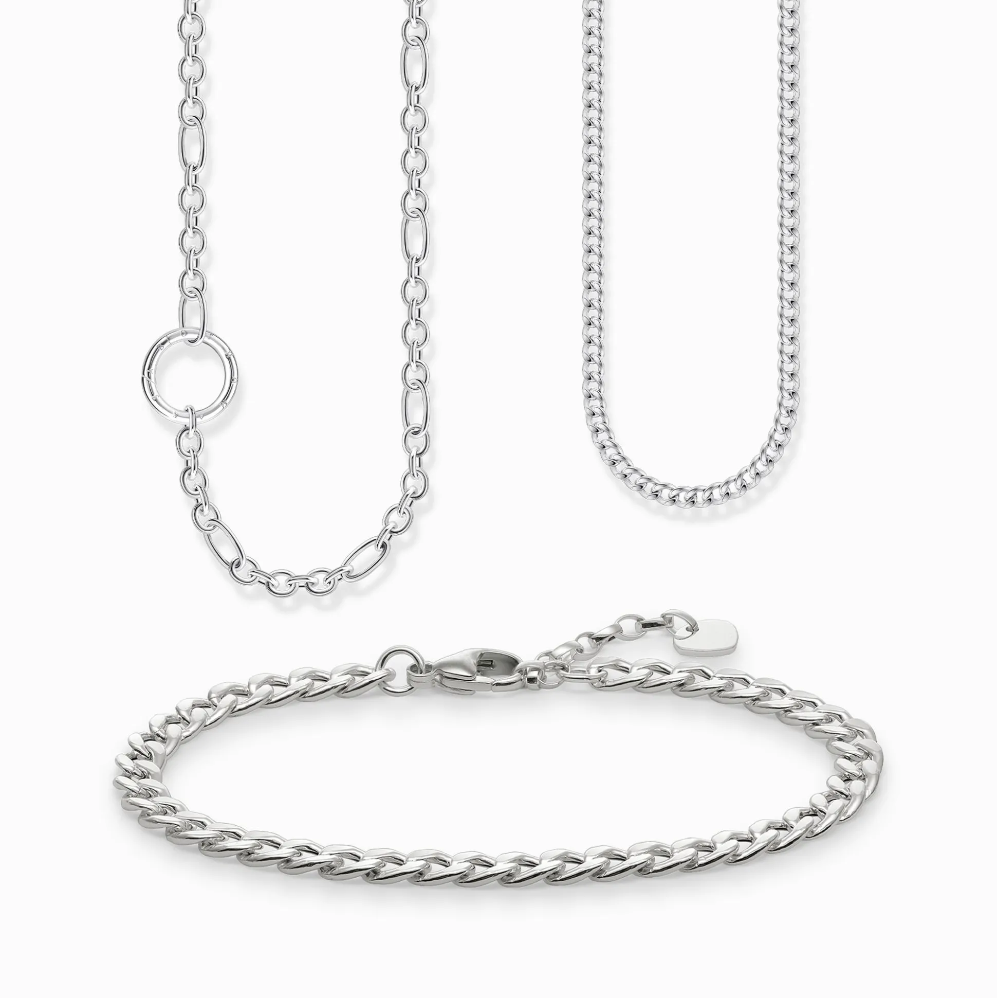 Best Chaîne liens argent Femme Chaînes & Colliers