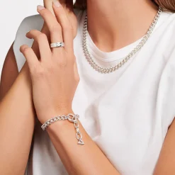 New Chaîne liens argent Femme Chaînes & Colliers