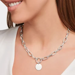 Clearance Chaîne liens argent Femme Chaînes & Colliers