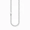 Best Chaîne liens argent croix Épaisseur 5,00 mm (0,20 Inch) Chaînes & Colliers|Argent 925
