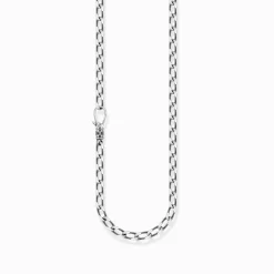 Best Chaîne liens argent croix Épaisseur 5,00 mm (0,20 Inch) Chaînes & Colliers|Argent 925