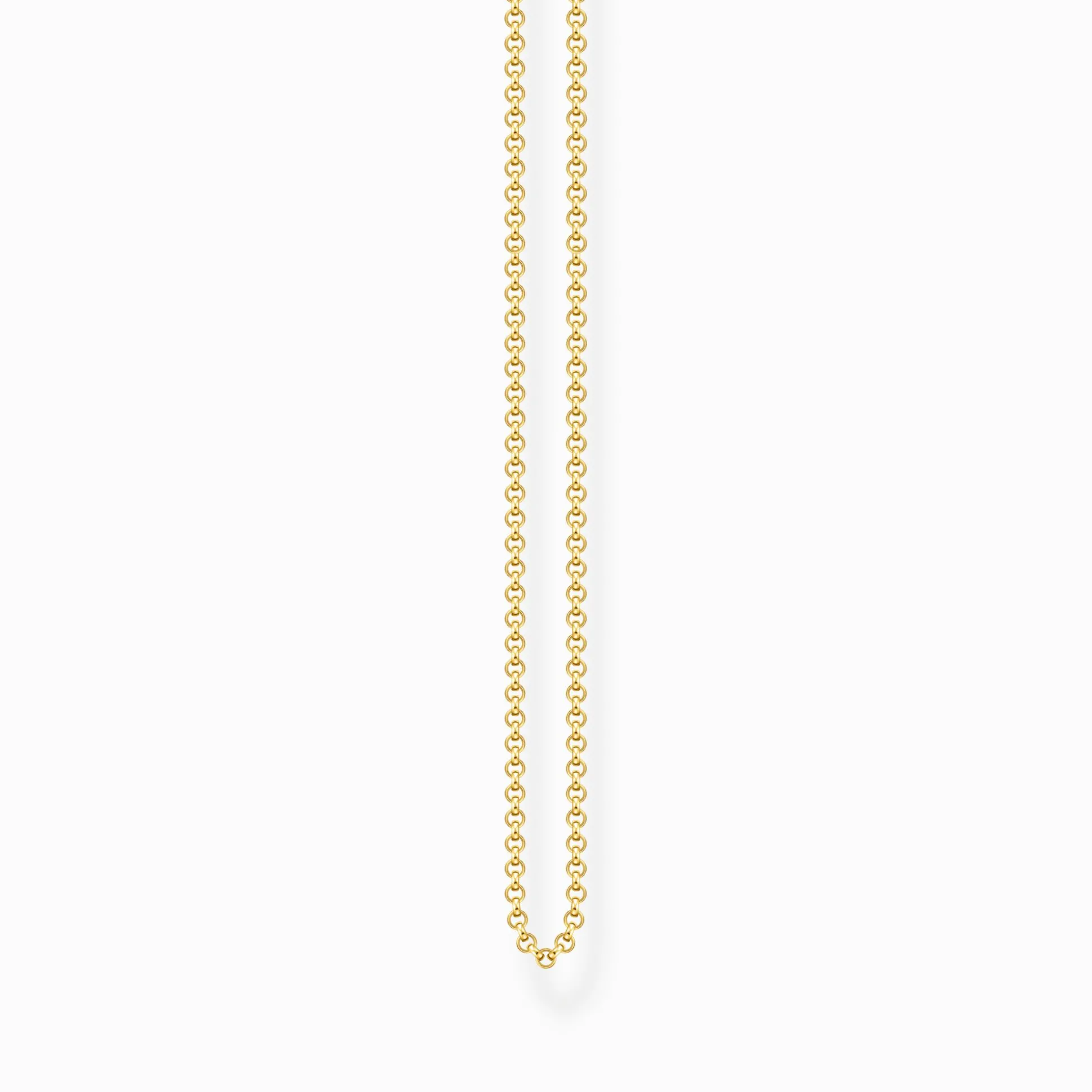 Discount Chaîne maille jaseron Épaisseur 2,00 mm (0,08 Inch) Femme Chaînes & Colliers|Placage Or 18 Carats - Argent 925