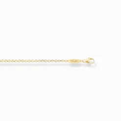 Discount Chaîne maille jaseron Épaisseur 2,00 mm (0,08 Inch) Femme Chaînes & Colliers|Placage Or 18 Carats - Argent 925