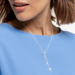 Sale Chaîne étoile & lune argent Femme Chaînes & Colliers