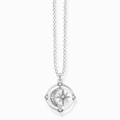 Online Chaîne étoile & lune argent Femme Chaînes & Colliers