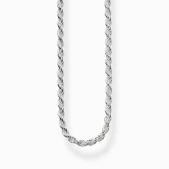 Flash Sale Chaîne torsadée Épaisseur 2,00 mm (0,08 Inch) Femme Chaînes & Colliers|Argent 925