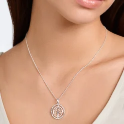 Online Chaîne Tree of Love argent Femme Chaînes & Colliers