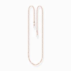 Shop Chaînes à lunettes figaro couleur or rose Femme Lunettes De Soleil|Lunettes De Soleil