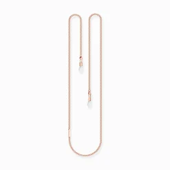New Chaînes de lunettes or rose Femme Lunettes De Soleil