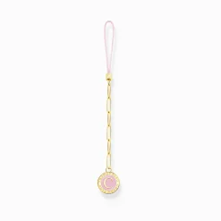 Sale Charm Club chaîne mobile courte avec Charmista Coin plaqué or Accessoires