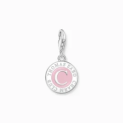Discount Charm rose Coin argent Femme Charms|Charms