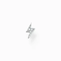 Best Clou d'oreille unique éclairs argent Femme Clous D'oreilles