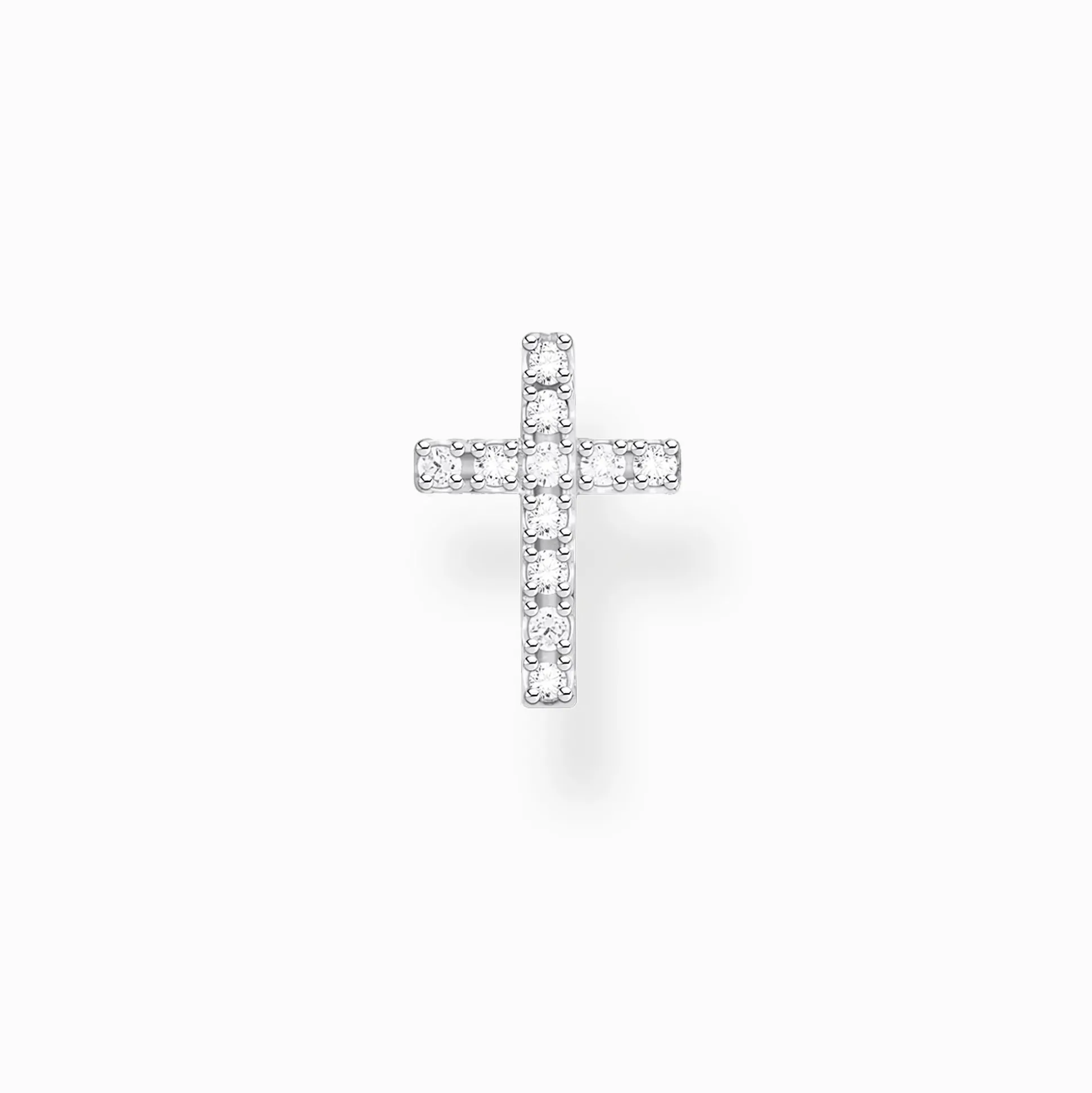 Sale Clou d'oreille unique croix Femme Clous D'oreilles