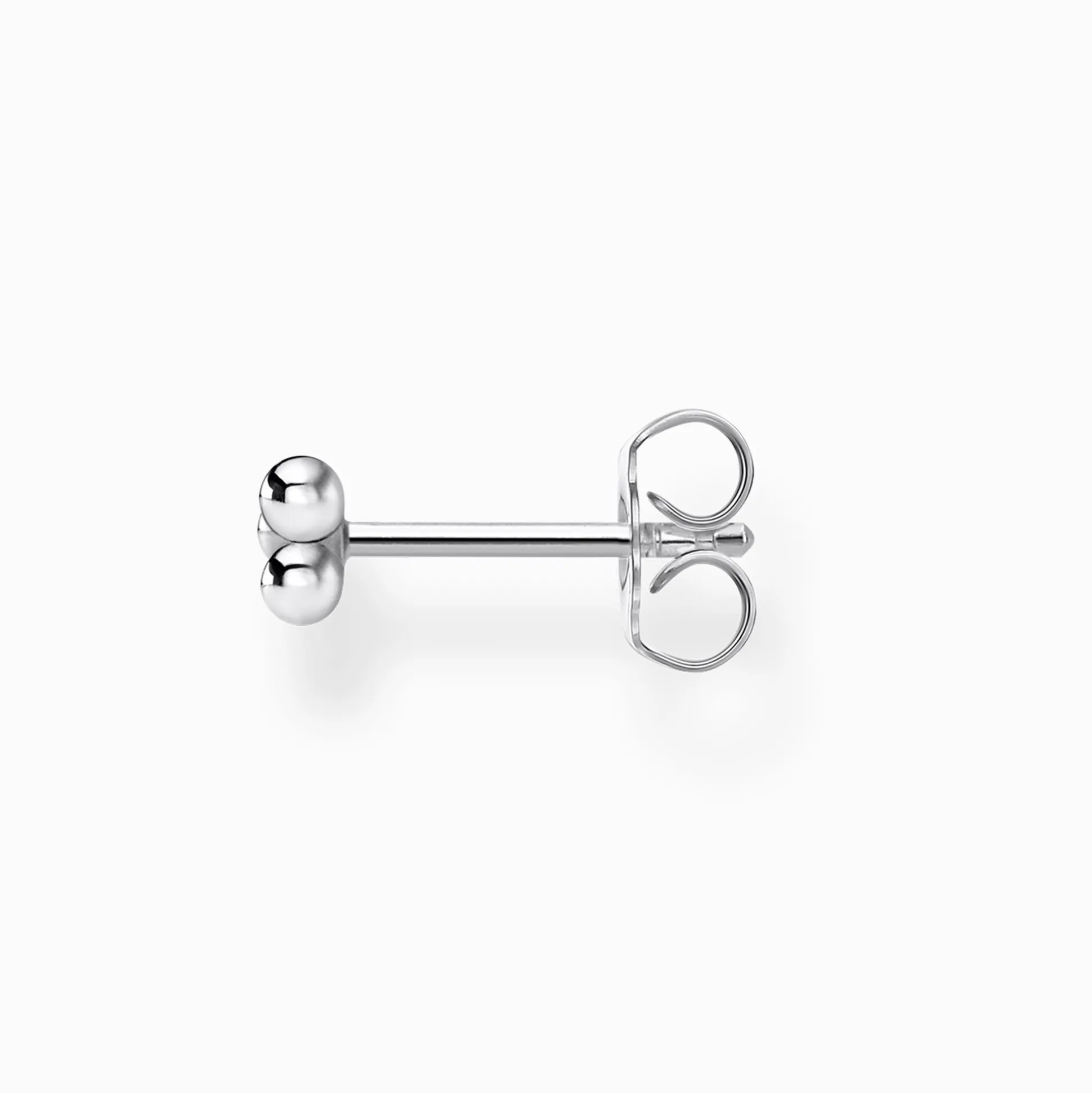 Sale Clou d'oreille unique perles argent Femme Clous D'oreilles
