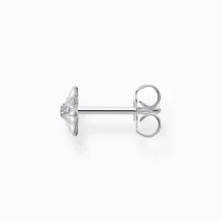 Hot Clou d'oreille unique étoile argent Femme Clous D'oreilles