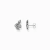 Flash Sale Clous d'oreilles noirci serpent Femme Clous D'oreilles|Clous D’oreilles & Créoles