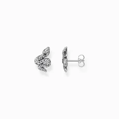 Flash Sale Clous d'oreilles noirci serpent Femme Clous D'oreilles|Clous D’oreilles & Créoles