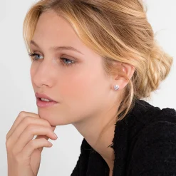 New Clous d'oreilles pierre, grande Femme Clous D'oreilles