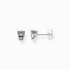 Store Clous d'oreilles tête de mort roi Femme Clous D'oreilles|Clous D’oreilles & Créoles