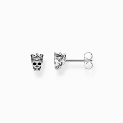 Store Clous d'oreilles tête de mort roi Femme Clous D'oreilles|Clous D’oreilles & Créoles