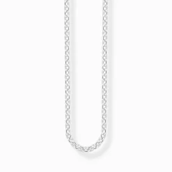 Cheap Collier d'ancreen argent épaisseur 2,50 mm (0,10 Inch) Femme Chaînes & Colliers|Chaînes & Colliers