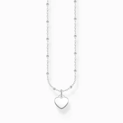 New Collier en argent avec pendentif en forme de cœur Femme Chaînes & Colliers|Argent 925