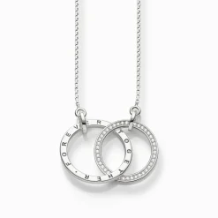Sale Collier Forever Togehter grand argent Femme Chaînes & Colliers