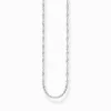 Hot Collier singapourien en argent épaisseur 1,70 mm (0,07 Inch) Femme Chaînes & Colliers|Chaînes & Colliers