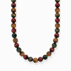 Cheap Collier talisman avec œil de tigre Femme Chaînes & Colliers|Chaînes & Colliers