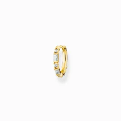 Outlet Créole unique blanche pierres or Femme Créoles