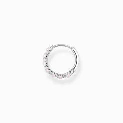 Clearance Créole unique pierres roses Femme Créoles
