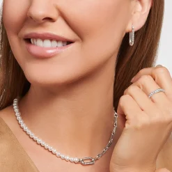 Clearance Créoles argent Femme Créoles
