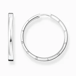 Flash Sale Créoles grand argent Femme Créoles
