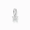 Discount Créoleunique avec papillon argent Femme Créoles