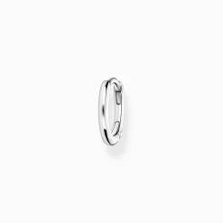 Discount Créoleunique classique argent Femme Créoles|Clous D’oreilles & Créoles
