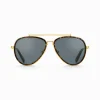 Shop Lunettes de soleil Harrison pilote ethnique havane Femme Lunettes De Soleil|Lunettes De Soleil
