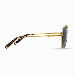 Shop Lunettes de soleil Harrison pilote ethnique havane Femme Lunettes De Soleil|Lunettes De Soleil