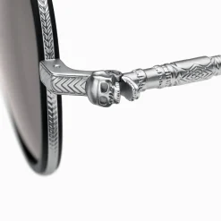 Cheap Lunettes de soleil Harrison pilote tête de mort Femme Lunettes De Soleil|Lunettes De Soleil
