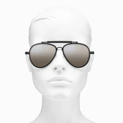 Hot Lunettes de soleil Harrison pilote tête de mort effet miroir Femme Lunettes De Soleil|Lunettes De Soleil