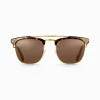 Online Lunettes de soleil James trapézoïdales croix havane Femme Lunettes De Soleil|Lunettes De Soleil