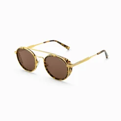 Discount Lunettes de soleil Johnny Panto ethnique havane Femme Lunettes De Soleil|Lunettes De Soleil
