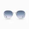 Sale Lunettes de soleil Mia quadratiques bleu Femme Lunettes De Soleil